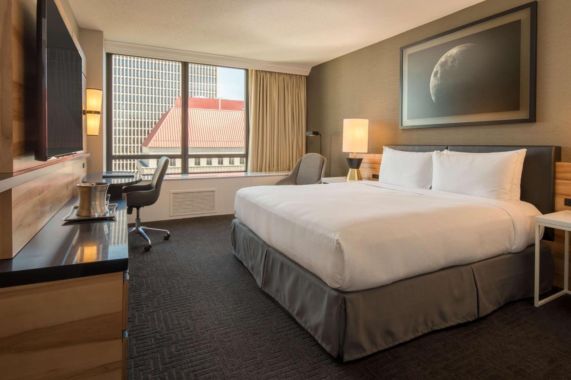 Hotel Hilton Portland Downtown Exterior foto