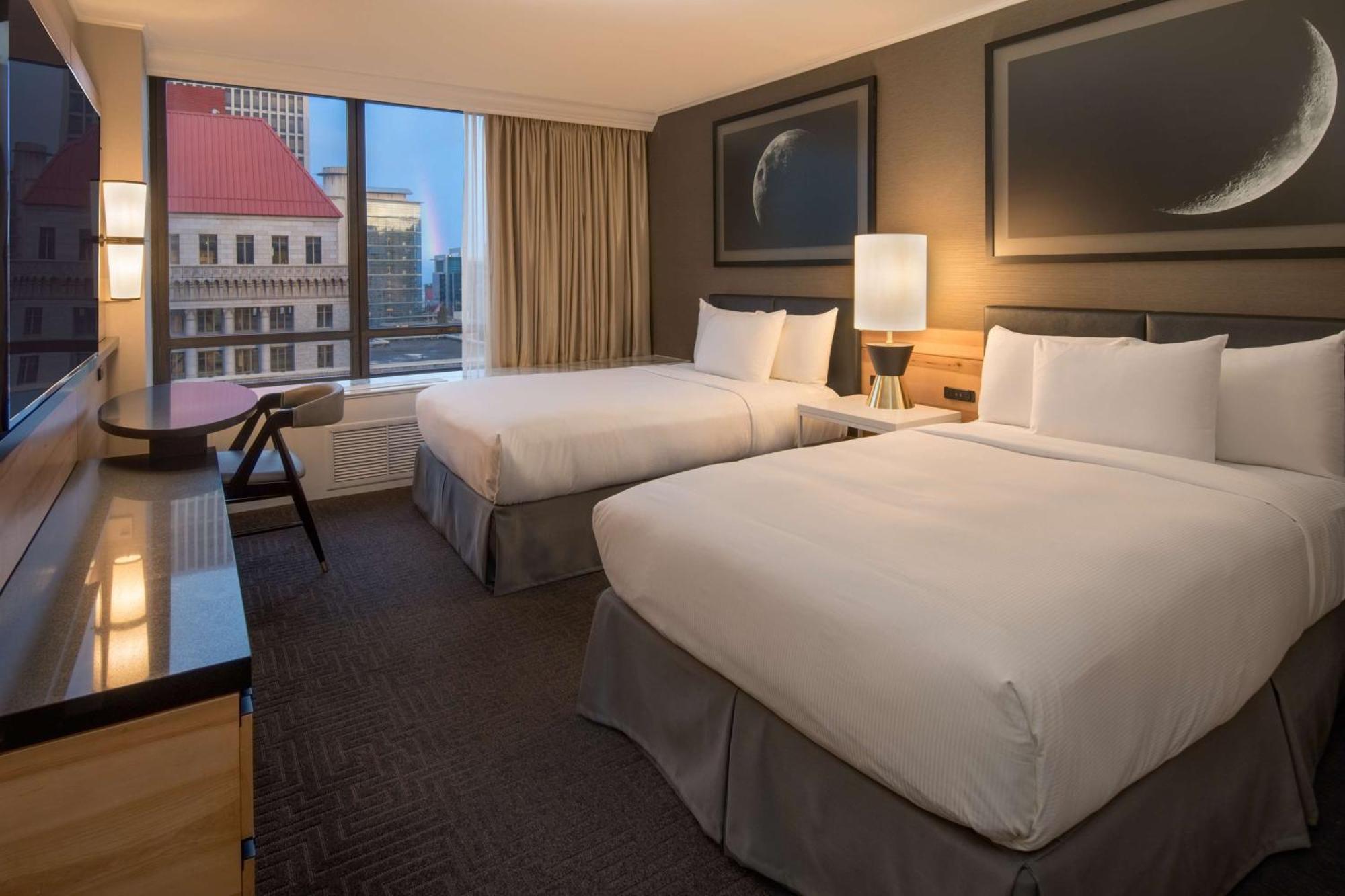 Hotel Hilton Portland Downtown Exterior foto
